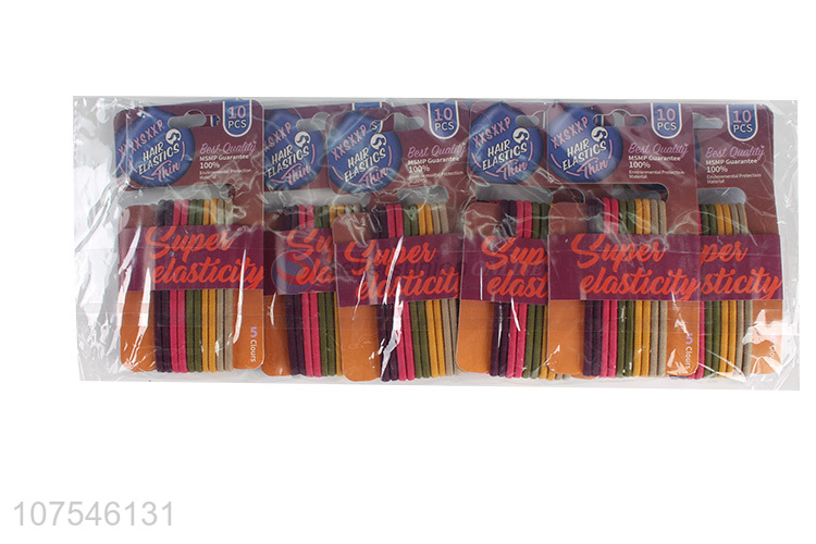 Factory Sell Hair Accessories Thin Section Hair Rings Hair Ropes