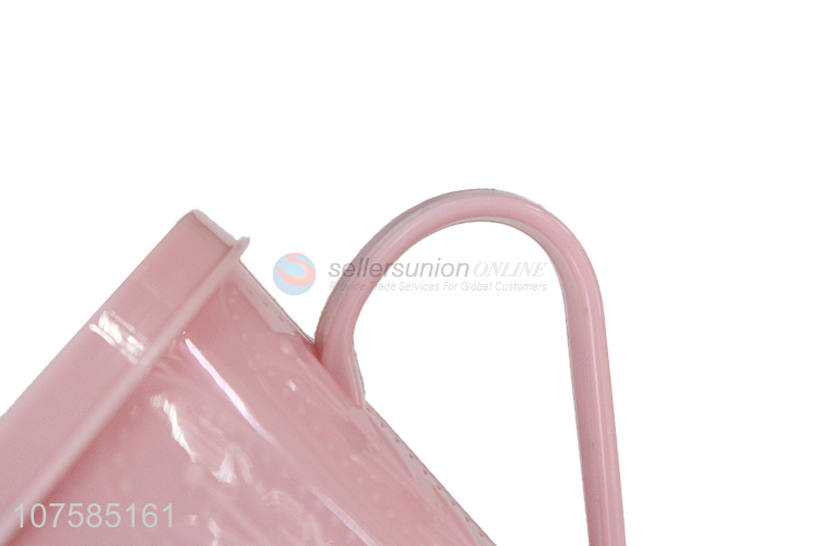 Hot Selling Pink Plastic Water Cup With Lid