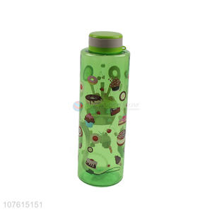 Best selling fashion plastic water bottle large capacity drinking bottle