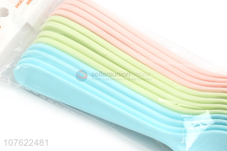 disposable plastic spoon
