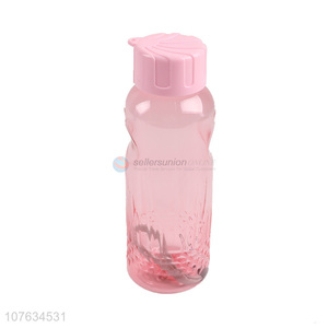 Wholesale large capacity plastic water bottle for women