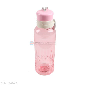Low price fashion plastic water bottle drinking bottle for girls