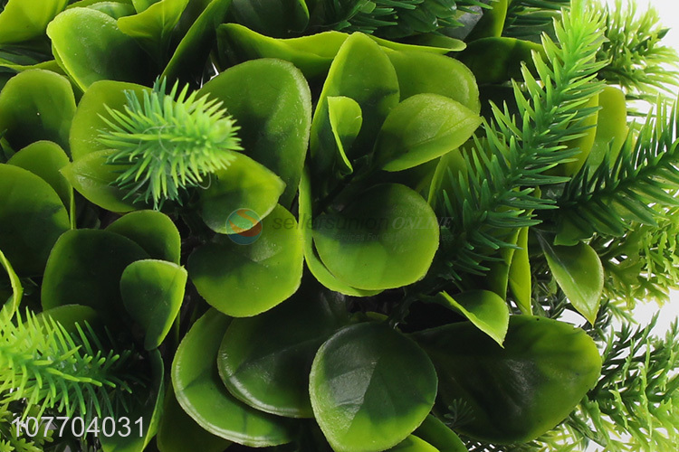 Artificial green plants potted ornaments indoor and outdoor decorative artificial flowers