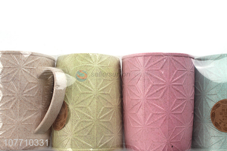 Wholesale home variety mouthwash cups and toothbrushing cup set