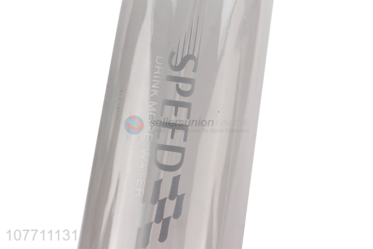 New product portable bpa free motivation water bottle with straw