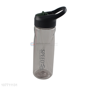 New product portable bpa free motivation water bottle with straw