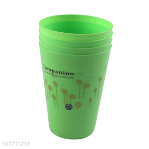 Low price reusable plastic tooth cup tooth mug toothbrush holder set