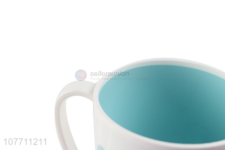 Food grade plastic tooth mug bpa free toothbrush holder for sales promotion