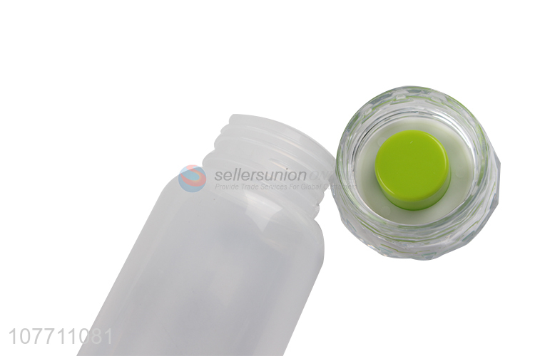 Good sale creative diamond head plastic water bottle drinking bottle