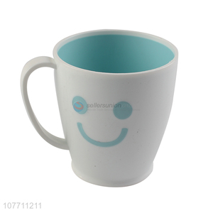 侵权 Food grade plastic tooth mug bpa free toothbrush holder for sales promotion