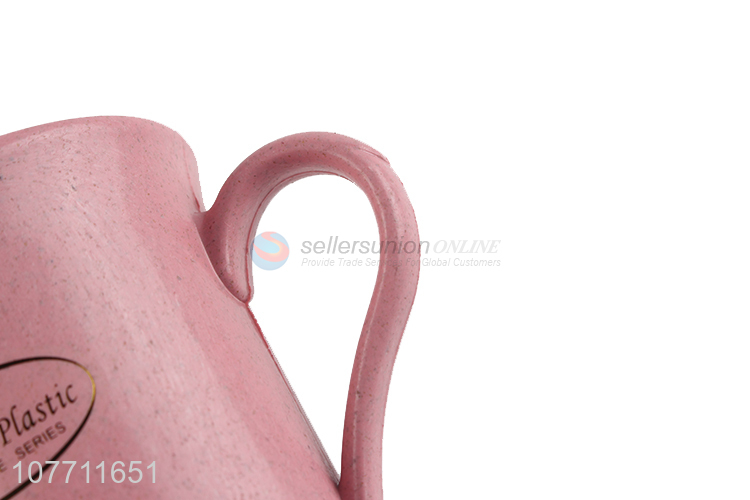 High quality custom logo wheat straw water cup food grade drinking cup