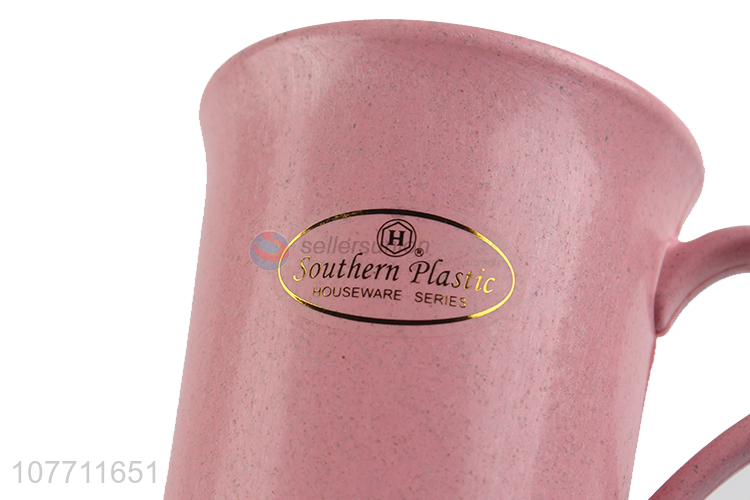 High quality custom logo wheat straw water cup food grade drinking cup