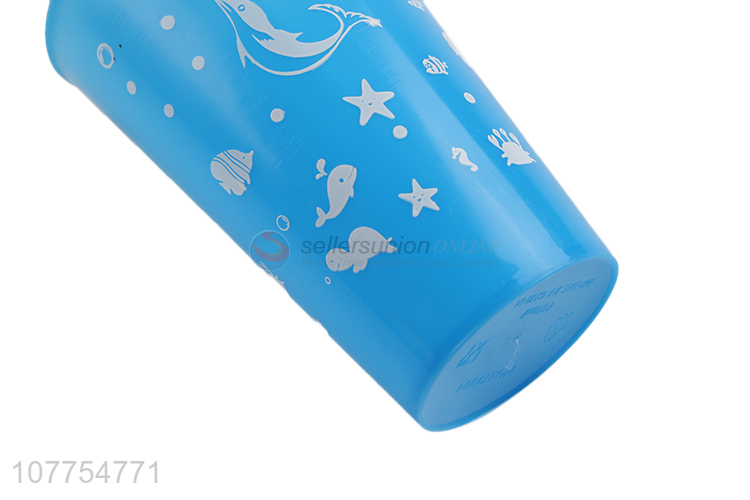 Fashion Printing Plastic Juice Cup Water Cup Drinking Cup