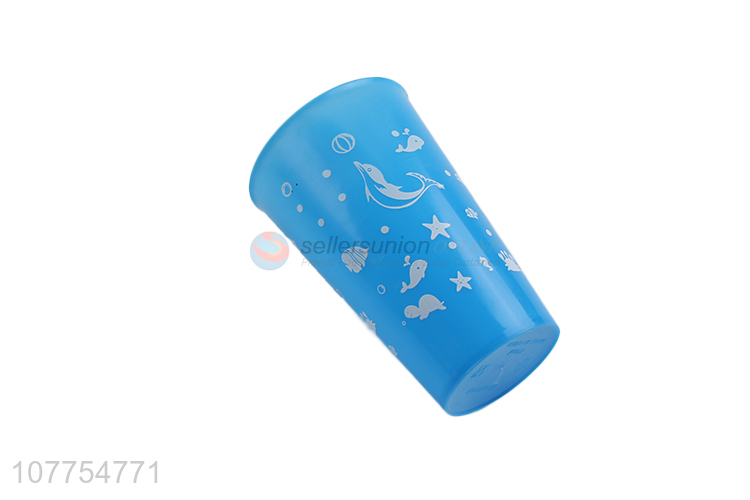 Fashion Printing Plastic Juice Cup Water Cup Drinking Cup