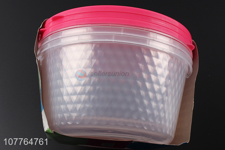 Wholesale 3 pieces kitchen food containers food grade preservation box set