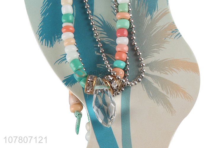Wholesale cross-border fashion footwear women all-match anklet