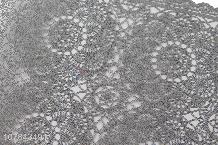 High quality grey retro hard piece placemat PVC desktop gasket