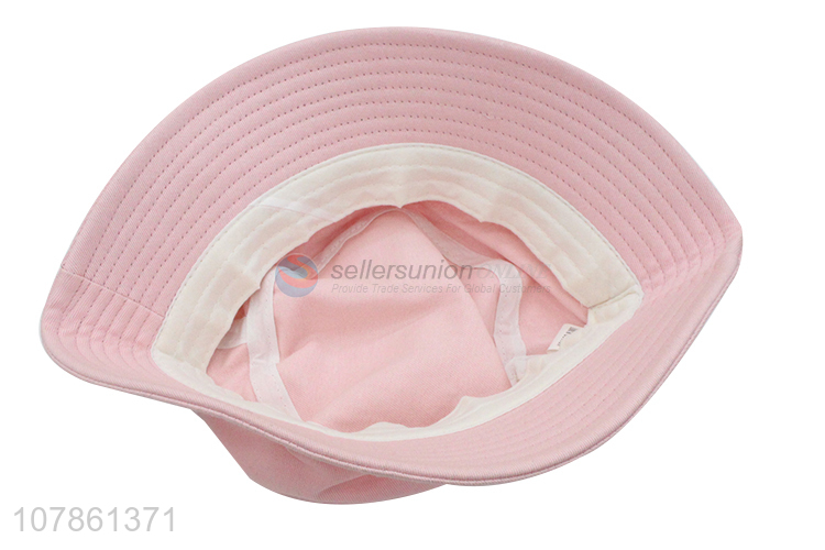 Cheap price pink fashion durable fishing fisherman hat cup