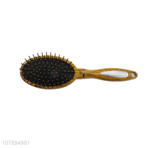 High quality anti-static airbag comb with wooden handle