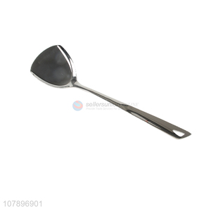 Good wholesale price silver stainless steel household cooking spatula