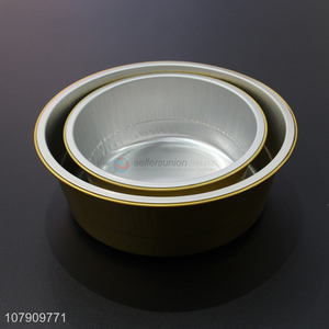 Good wholesale price golden aluminum foil disposable <em>packing</em> <em>box</em>