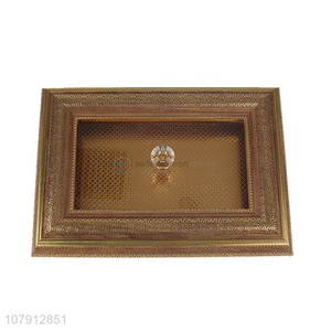 Good price golden retro <em>packing</em> <em>box</em> acrylic cake <em>box</em> wholesale