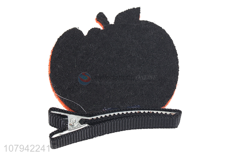 Good Quality Pumpkin Hair Pin For Halloween And Party Decoration