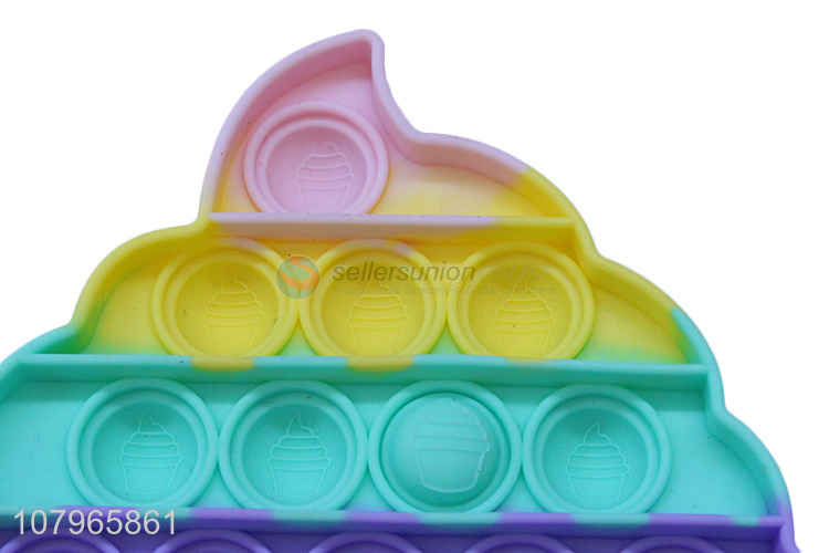 New design colourful soft push bubble fidget toys with cheap price