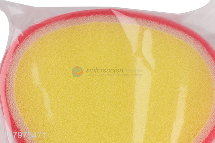 Latest arrival pear shape children kids bath sponge for infants