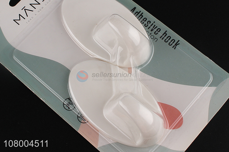 Most popular stick on wall hooks kitchen bathroom adhesive hooks
