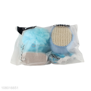 New arrival durable household <em>bath</em> sponge <em>set</em> for sale