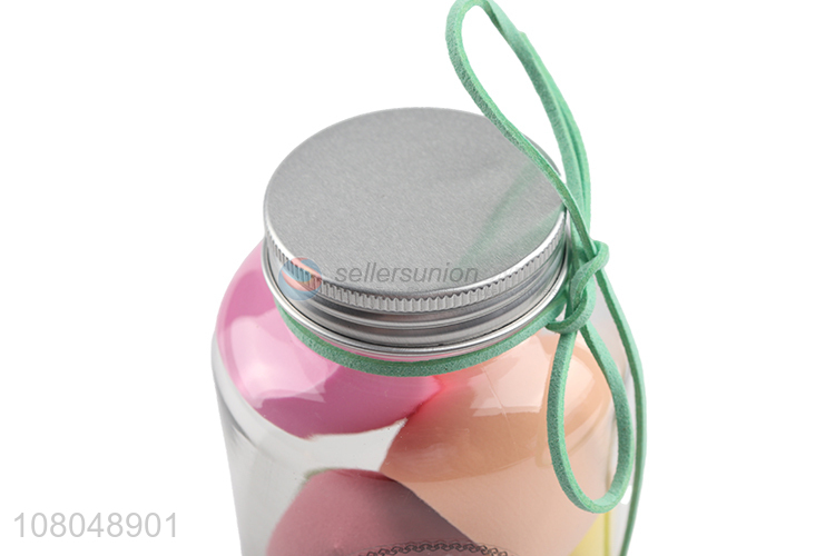 Good price multicolor powder puff ladies makeup egg wholesale
