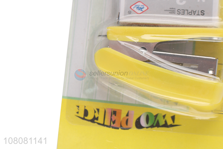 Best selling 15 sheet capacity 24/6 stapler set office school stapler set