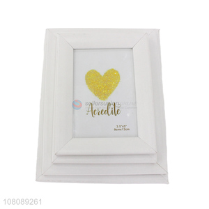 Wholesale Rectangle Desktop Photo Frame With Back Stander