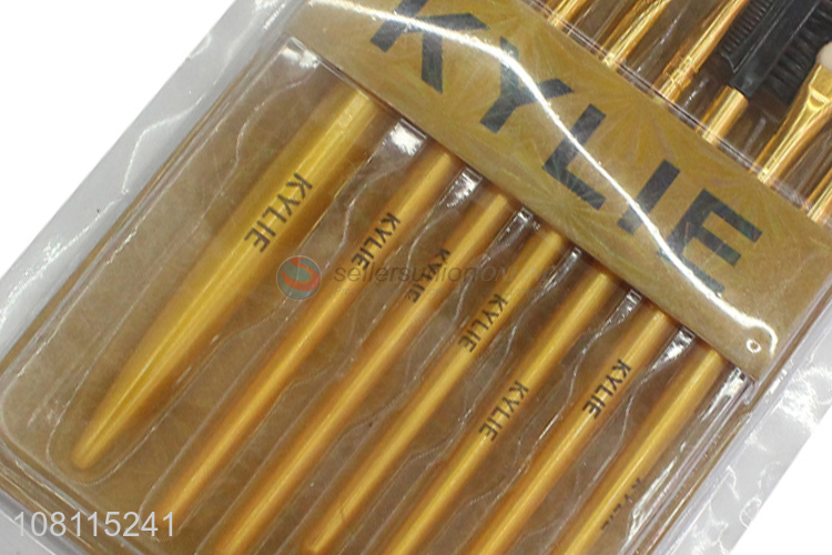 Yiwu wholesale 7pieces reusable makeup brush set