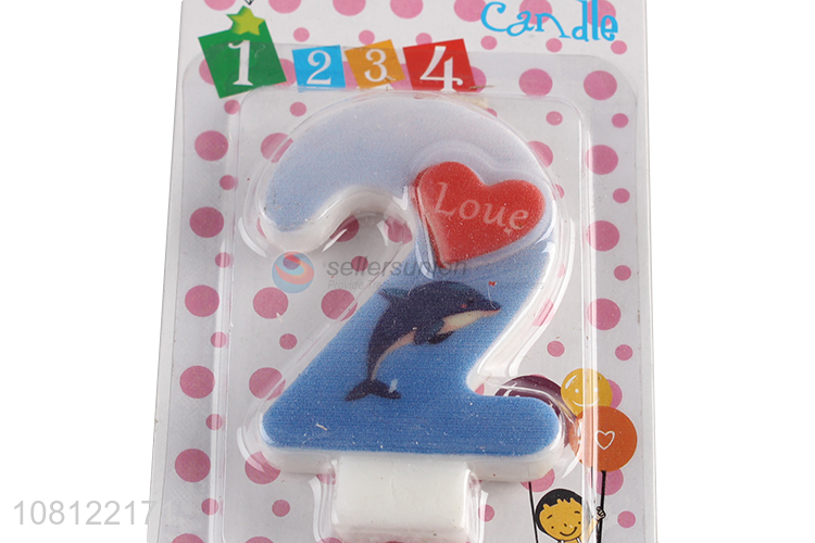 New arrival flameless birthday party candle number candles