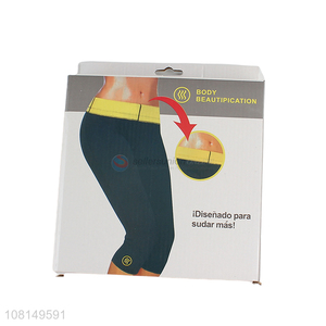 Hot selling women neoprene slimming <em>leggings</em> anti-sweat fitness pants