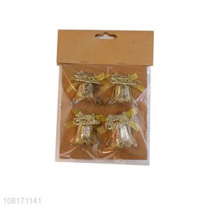 Hot selling Christmas bells Christmas tree hanging ornaments