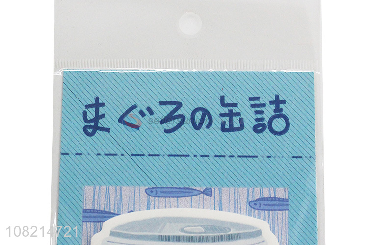 China imports office stationery fish can shape sticky notes