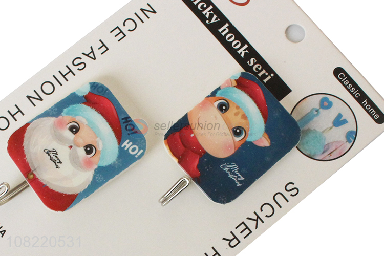 Good quality strong adhesive wall hooks decorative sticky hooks