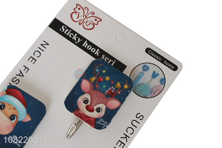 Hot selling heavy duty self adhesive hooks punch free towel hooks