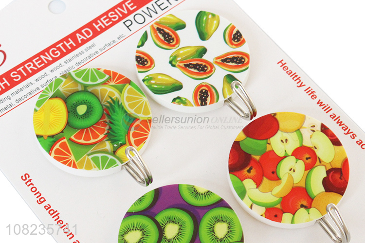 Fashion 4 Pieces Wall Hooks Multipurpose Sticky Hooks