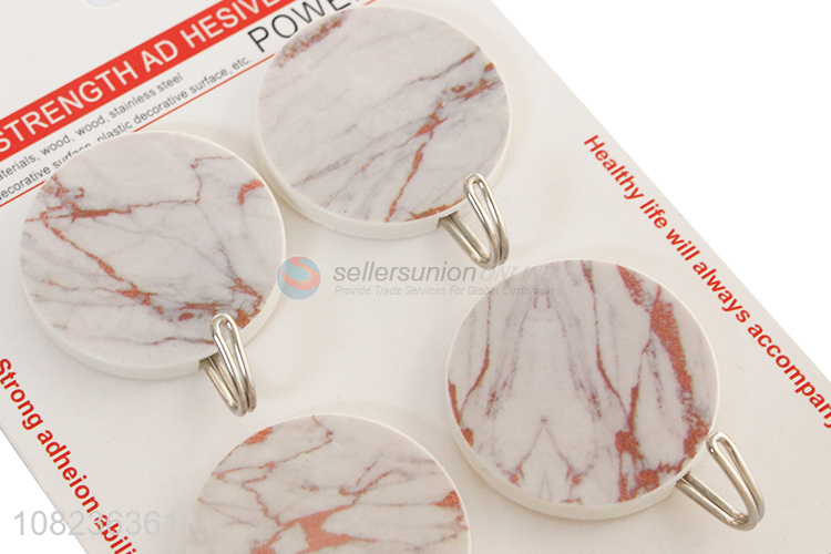 New Style 4 Pieces Sticky Hook Fashion Wall Hooks For Sale