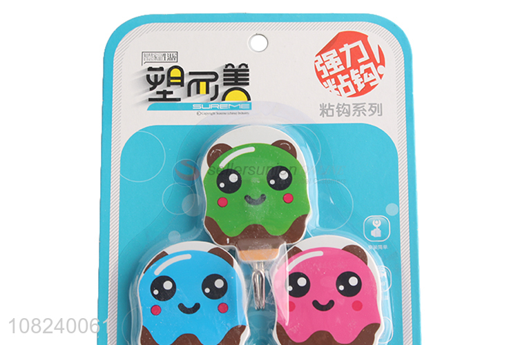 Cartoon Design Sticky Hook Strong Adhesive Hook Wall Hooks