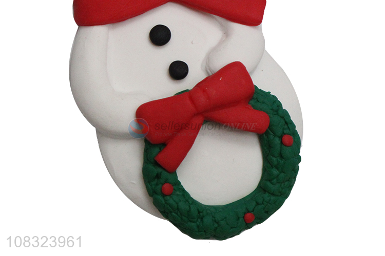 Factory supply holiday clay ornament Christmas stocking stuffers