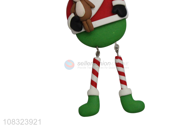 Online wholesale Xmas hanging ornaments clay figurine ornaments