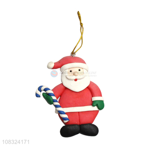 Low price polymer clay ornaments Christmas tree hanging decor
