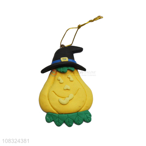 China supplier clay figurine ornaments Halloween tree ornaments