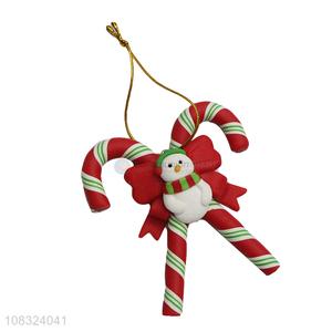 Yiwu market polymer clay ornaments Christmas tree ornaments