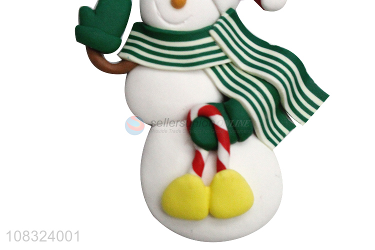 Wholesale Christmas tree hanging ornaments cute clay ornaments